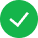 Green checkmark symbol indicating approval or success.